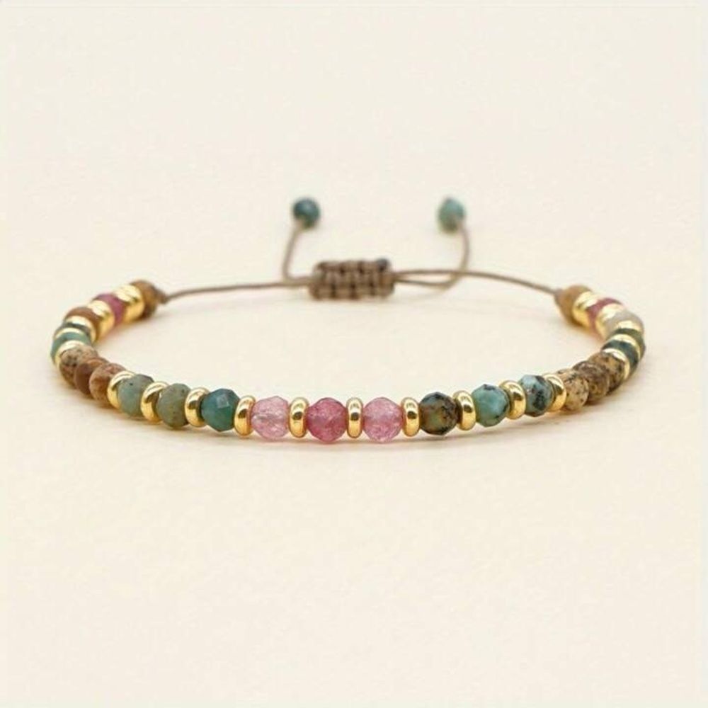 Boho Multicolor Beaded Bracelet A633